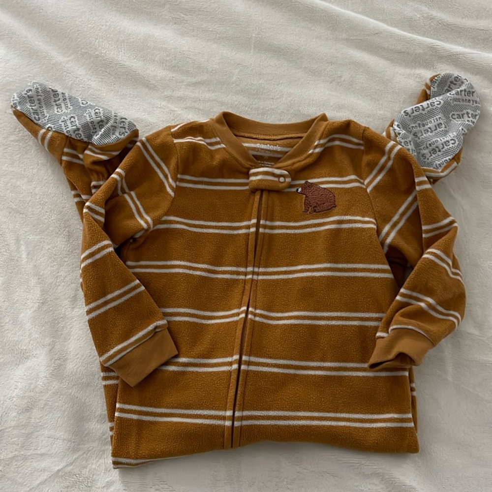 Carter’s Fleece Footie Pajama’s 2T